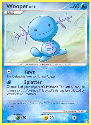Wooper 118/132/132 - Common