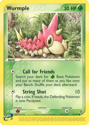 Wurmple 081/97/97 - Common