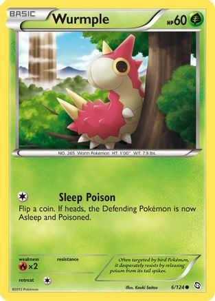 Wurmple 006/124/124 - Common