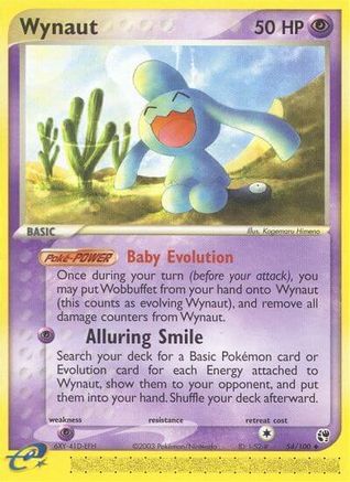 Wynaut 054/100 - Uncommon - Reverse Holofoil