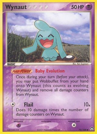 Wynaut 070/108/108 - Common - Reverse Holofoil