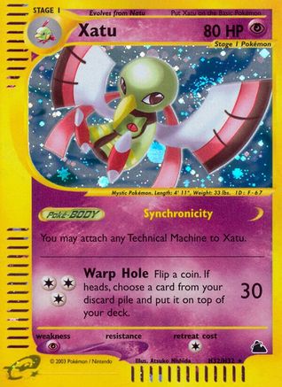 Xatu (H32) H32/144 - Holo Rare - Holofoil
