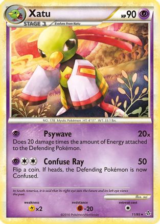 Xatu 011/95 - Holo Rare - Holofoil
