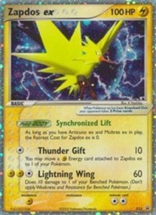 Zapdos ex 033/40/40 - Promo - Holofoil