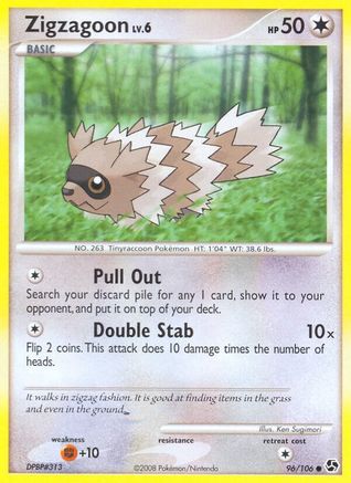 Zigzagoon 096/106/106 - Common