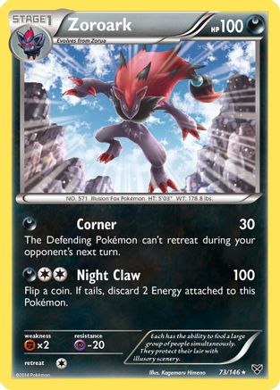 Zoroark 073/146/146 - Holo Rare - Holofoil