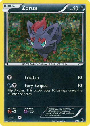 Zorua 009/12/12 - Promo - Holofoil