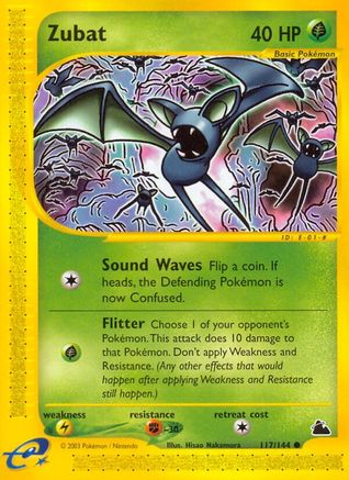 Zubat (117) 117/144 - Common