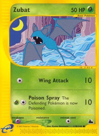 Zubat (118) 118/144 - Common