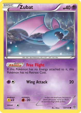 Zubat (53) 053/135/135 - Common
