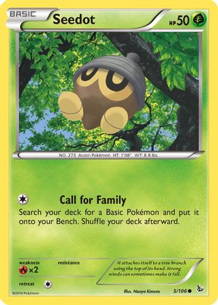 Seedot 005/106 - Common - Reverse Holofoil