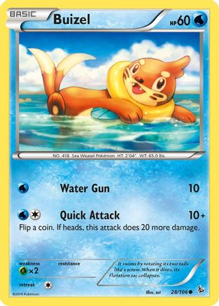 Buizel 028/106 - Common