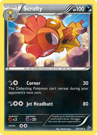 Scrafty 059/106 - Rare
