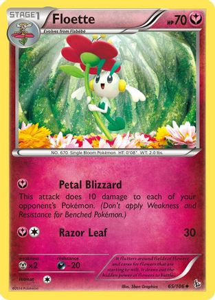 Floette (65) 065/106 - Uncommon - Reverse Holofoil