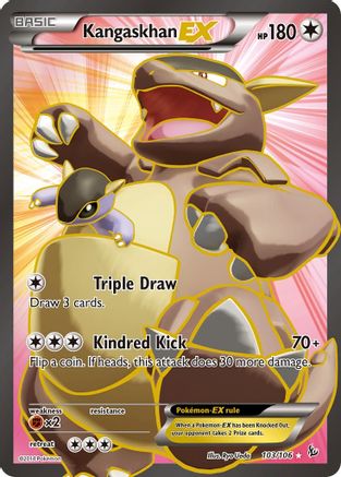 Kangaskhan EX (103 Full Art) 103/106/106 - Ultra Rare - Holofoil