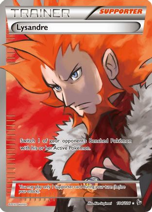 Lysandre (104 Full Art) 104/106/106 - Ultra Rare - Holofoil