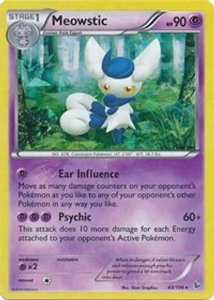 Meowstic 043/106 - Holo Rare - Holofoil