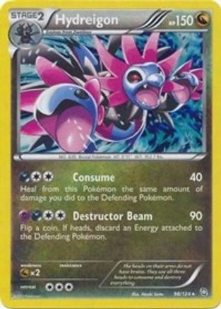 Hydreigon 098/124 - Holo Rare - Holofoil