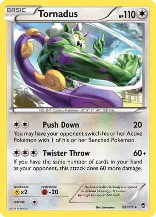 Tornadus 086/111 - Rare