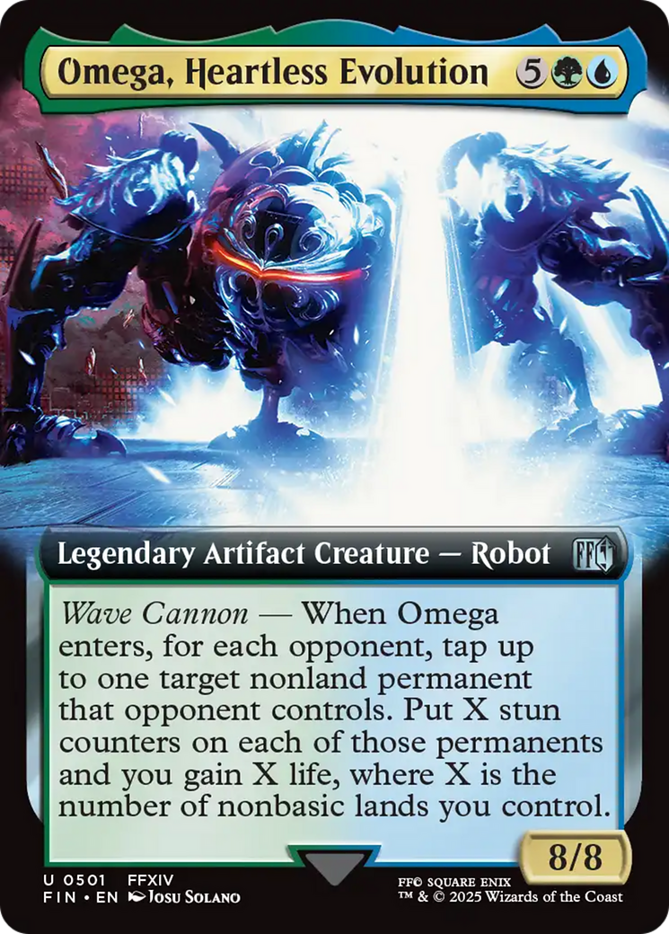 Omega, Heartless Evolution (Extended Art) (FIN-501) - FINAL FANTASY Foil