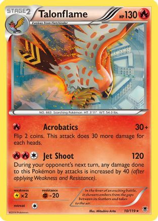 Talonflame 010/119 - Rare