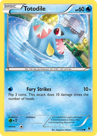 Totodile 015/119/119 - Common