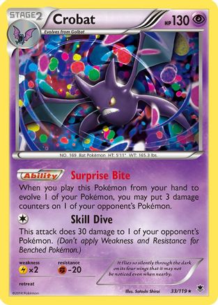 Crobat 033/119/119 - Rare