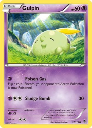 Gulpin 037/119 - Common