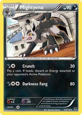 Mightyena 054/119 - Rare