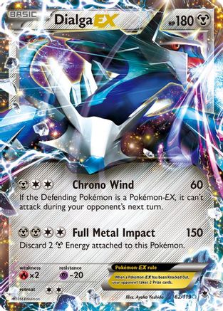 Dialga EX 062/119/119 - Ultra Rare - Holofoil
