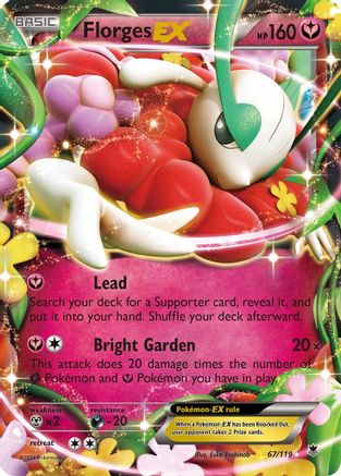 Florges EX 067/119/119 - Ultra Rare - Holofoil