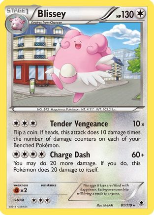 Blissey 081/119 - Rare