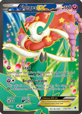 Florges EX (116 Full Art) 116/119/119 - Ultra Rare - Holofoil