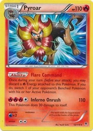 Pyroar 012/119 - Rare