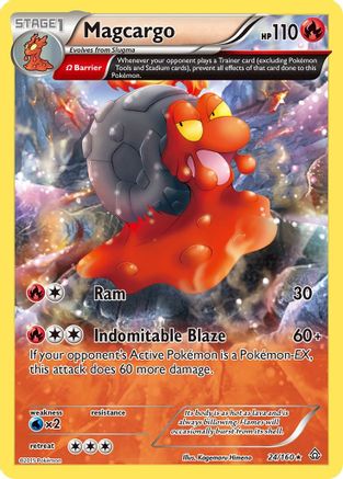 Magcargo (Omega) 024/160/160 - Rare