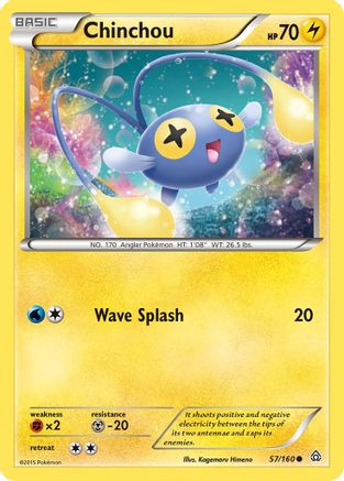 Chinchou 057/160 - Common