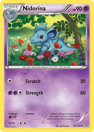 Nidorina 067/160 - Uncommon
