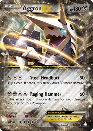Aggron EX 093/160/160 - Ultra Rare - Holofoil