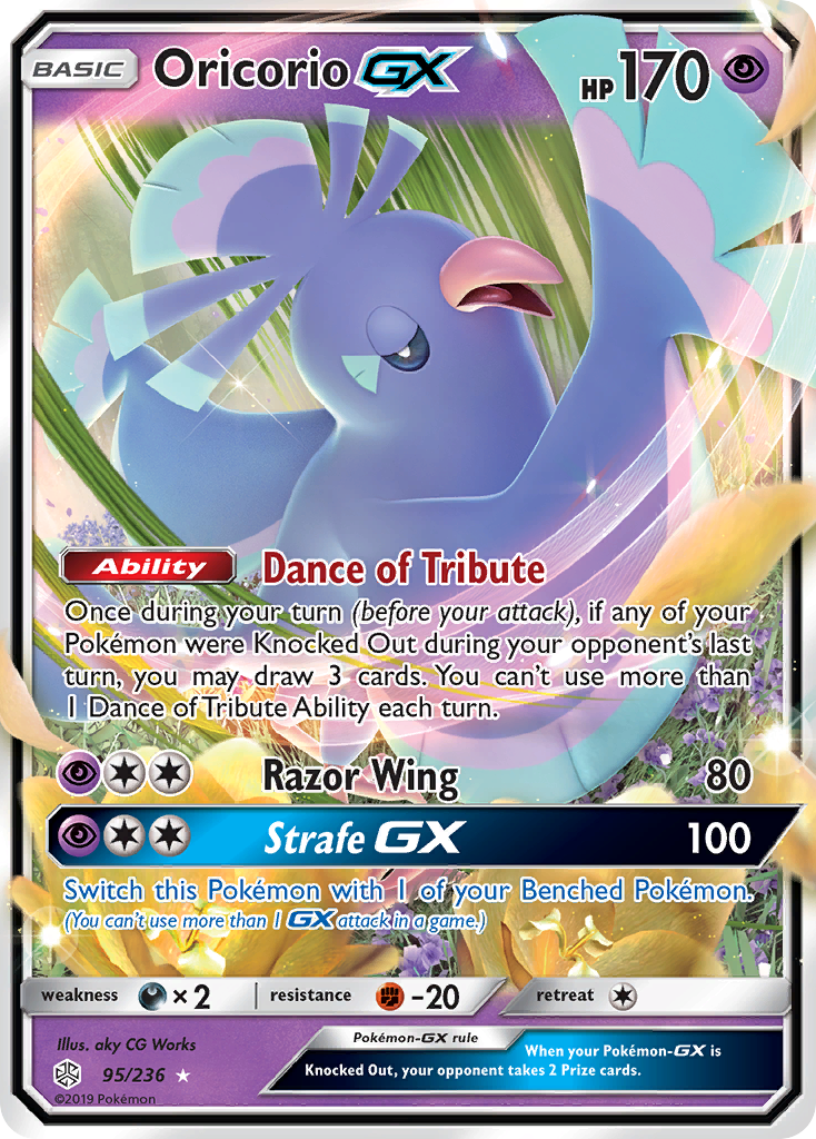 Oricorio GX 095/236/236 - Ultra Rare - Holofoil