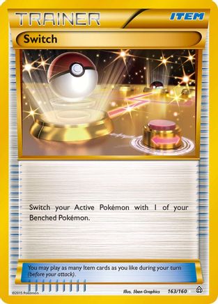 Switch (163 Secret Rare) 163/160/160 - Secret Rare - Holofoil