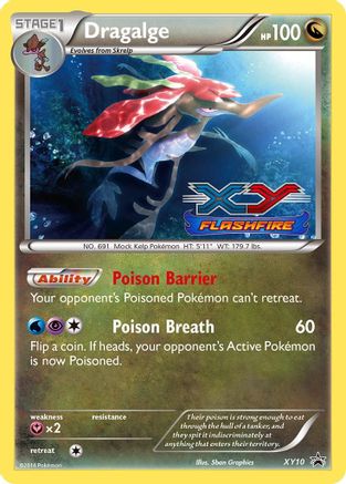Dragalge XY10/211 - Promo - Holofoil