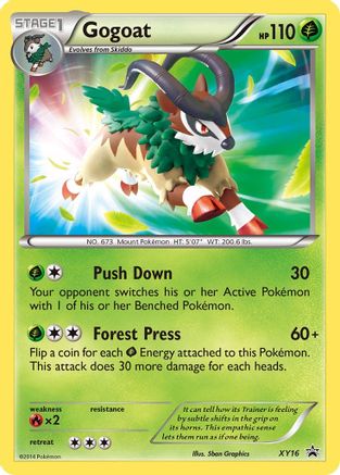 Gogoat XY16/211 - Promo - Holofoil