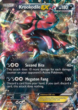 Krookodile EX XY25/211 - Promo - Holofoil