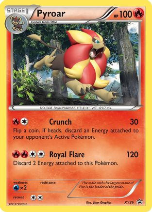 Pyroar XY26/211 - Promo - Holofoil