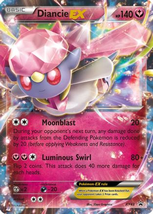 Diancie EX XY43/211 - Promo - Holofoil