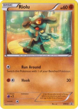 Riolu BW33/101 - Promo