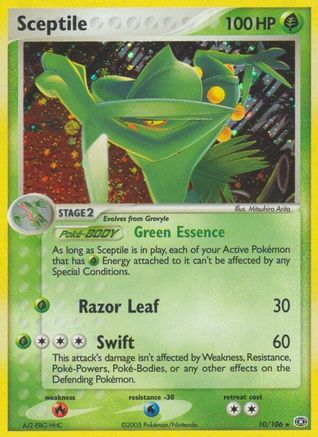 Sceptile 010/106 - Holo Rare - Holofoil