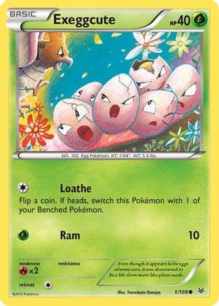 Exeggcute 001/108/108 - Common