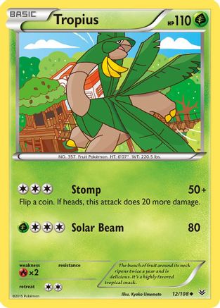 Tropius 012/108 - Uncommon