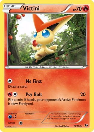 Victini 013/108/108 - Rare